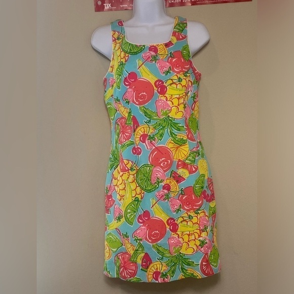 Lilly Pulitzer Tutti Frutti Shift Dress size 6 - Picture 1 of 6